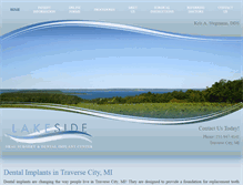 Tablet Screenshot of lakesideoralsurgery.com